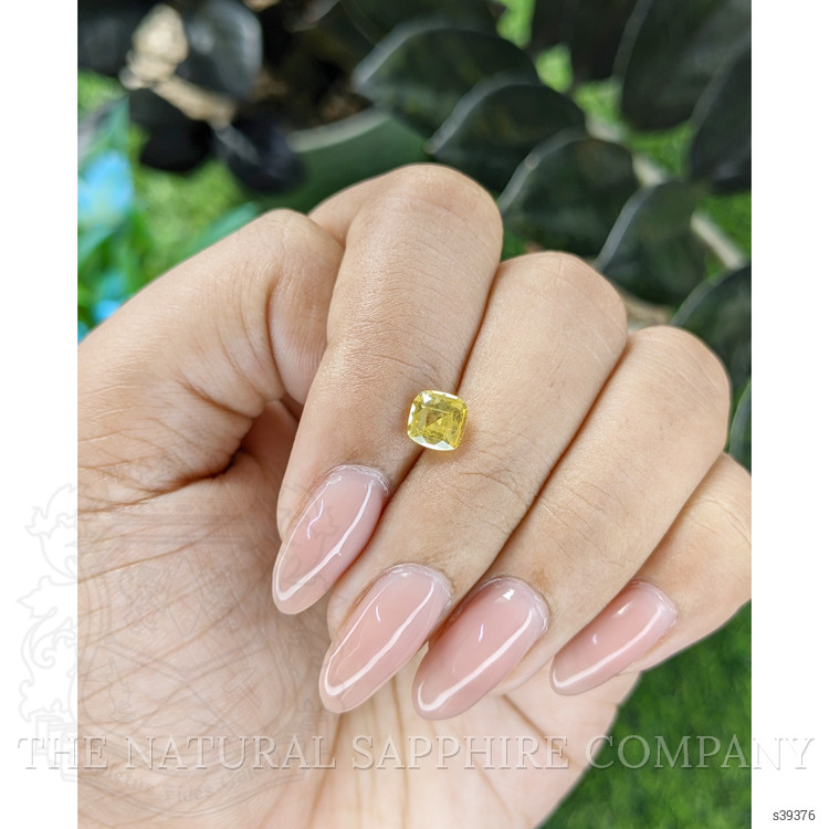 1.12 Ct. Yellow Sapphire from Ceylon (Sri Lanka)