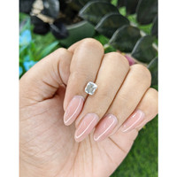 1.27 Ct. White Sapphire from Ceylon (Sri Lanka) Life Style