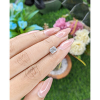 1.27 Ct. White Sapphire from Ceylon (Sri Lanka) Life Style