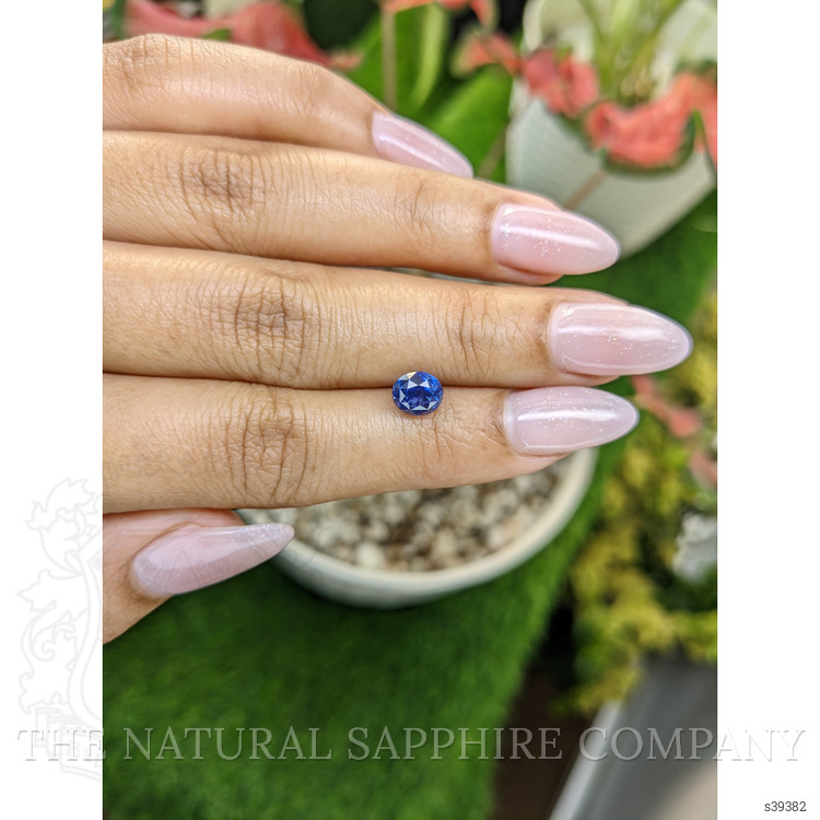 1.80 Ct. Blue Sapphire from Ceylon (Sri Lanka)