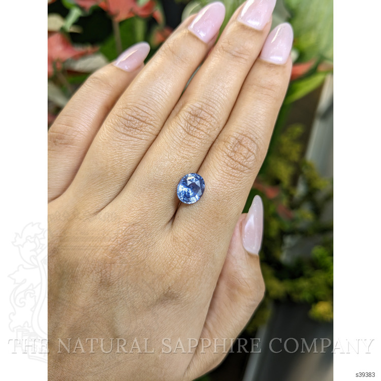 3.13 Ct. Blue Sapphire from Ceylon (Sri Lanka)