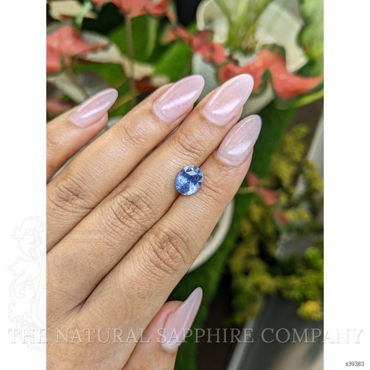 3.13 Ct. Blue Sapphire from Ceylon (Sri Lanka)