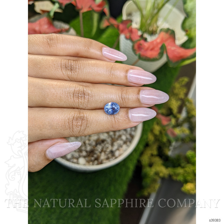 3.13 Ct. Blue Sapphire from Ceylon (Sri Lanka)