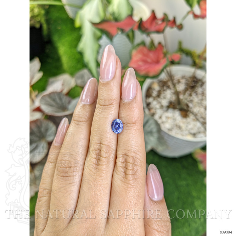 1.24 Ct. Violet Sapphire from Ceylon (Sri Lanka)