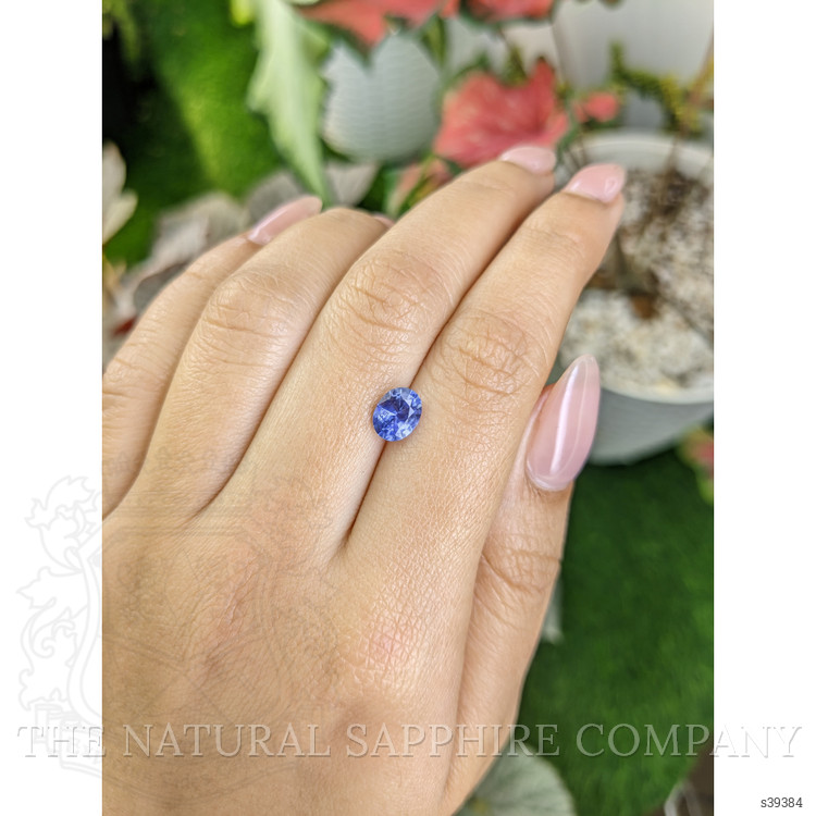 1.24 Ct. Violet Sapphire from Ceylon (Sri Lanka)
