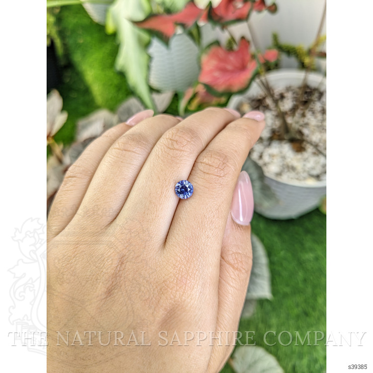1.21 Ct. Violet Sapphire from Ceylon (Sri Lanka)