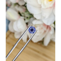 1.21 Ct. Violet Sapphire from Ceylon (Sri Lanka) Life Style