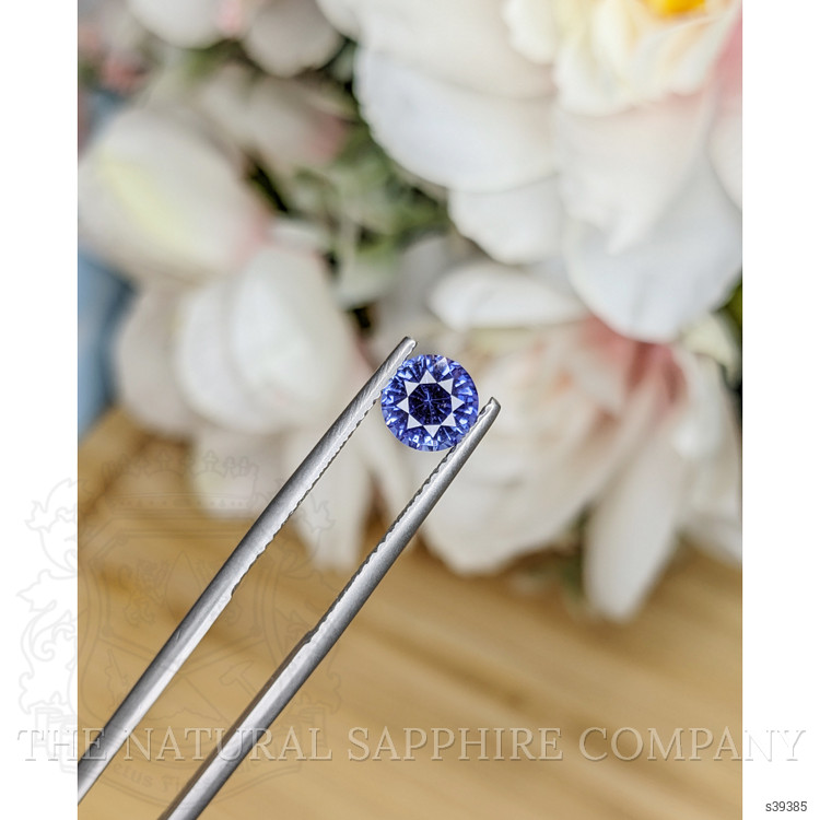 1.21 Ct. Violet Sapphire from Ceylon (Sri Lanka)