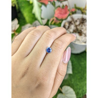 1.07 Ct. Blue Sapphire from Ceylon (Sri Lanka) Life Style