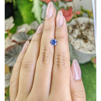1.07 Ct. Blue Sapphire from Ceylon (Sri Lanka) Life Style