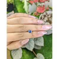 1.07 Ct. Blue Sapphire from Ceylon (Sri Lanka) Life Style