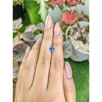 1.16 Ct. Blue Sapphire from Ceylon (Sri Lanka) Life Style