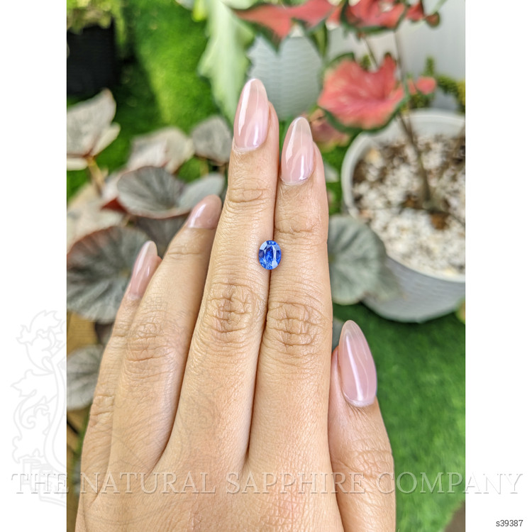 1.16 Ct. Blue Sapphire from Ceylon (Sri Lanka)