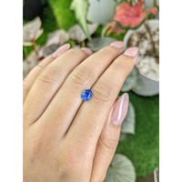 1.16 Ct. Blue Sapphire from Ceylon (Sri Lanka) Life Style
