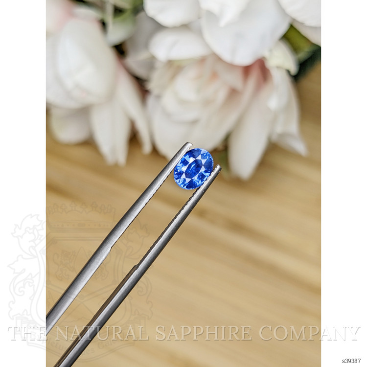 1.16 Ct. Blue Sapphire from Ceylon (Sri Lanka)