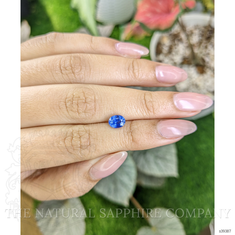 1.16 Ct. Blue Sapphire from Ceylon (Sri Lanka)