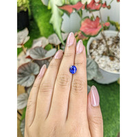 2.65 Ct. Blue Sapphire from Ceylon (Sri Lanka) Life Style