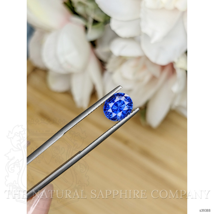 2.65 Ct. Blue Sapphire from Ceylon (Sri Lanka)