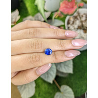 2.65 Ct. Blue Sapphire from Ceylon (Sri Lanka) Life Style