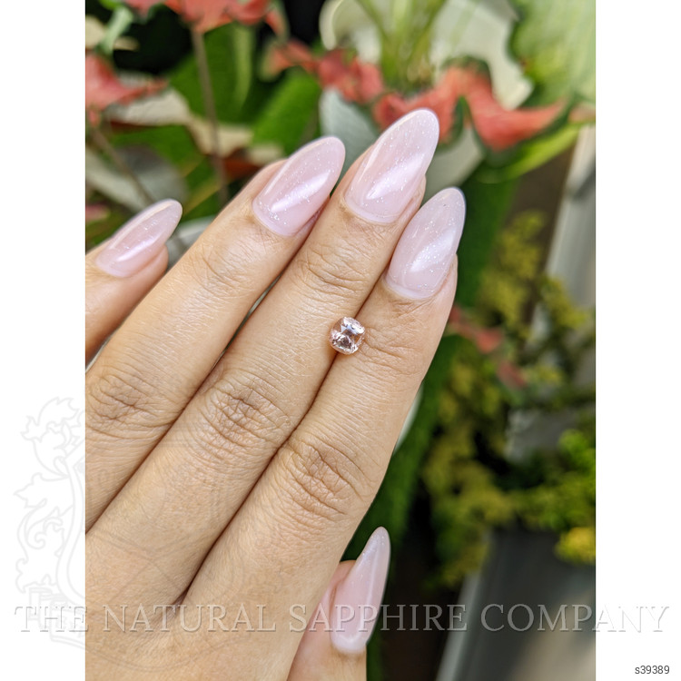 1.16 Ct. Peach Sapphire from Ceylon (Sri Lanka)