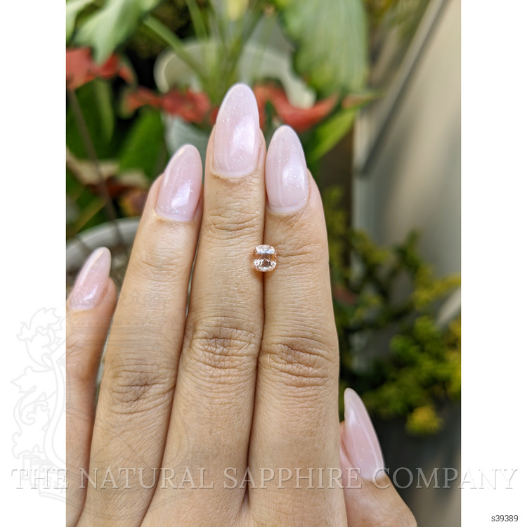 1.16 Ct. Peach Sapphire from Ceylon (Sri Lanka)