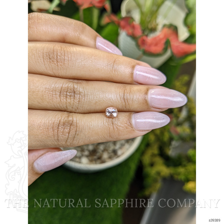 1.16 Ct. Peach Sapphire from Ceylon (Sri Lanka)