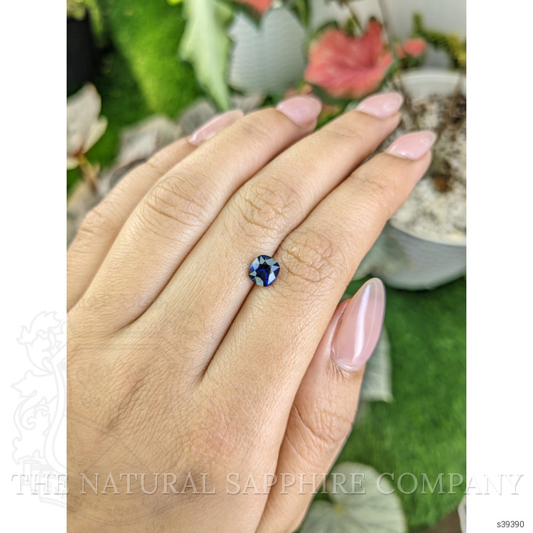 1.14 Ct. Blue Sapphire from Ceylon (Sri Lanka)