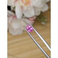 1.58 Ct. Purplish Pink Sapphire from Ceylon (Sri Lanka) Life Style