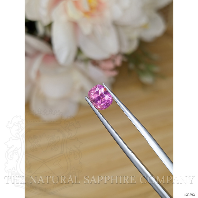 1.58 Ct. Purplish Pink Sapphire from Ceylon (Sri Lanka)