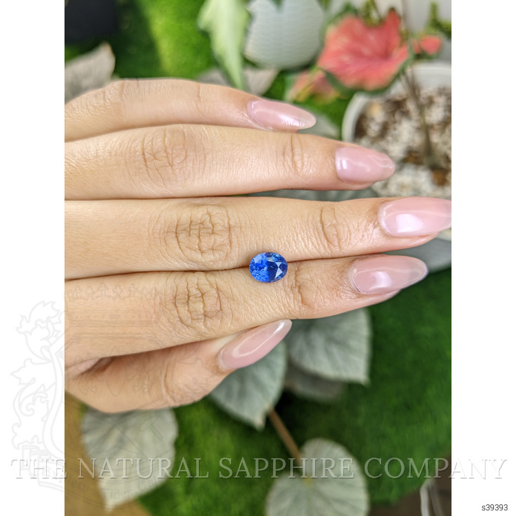 2.22 Ct. Blue Sapphire from Ceylon (Sri Lanka)