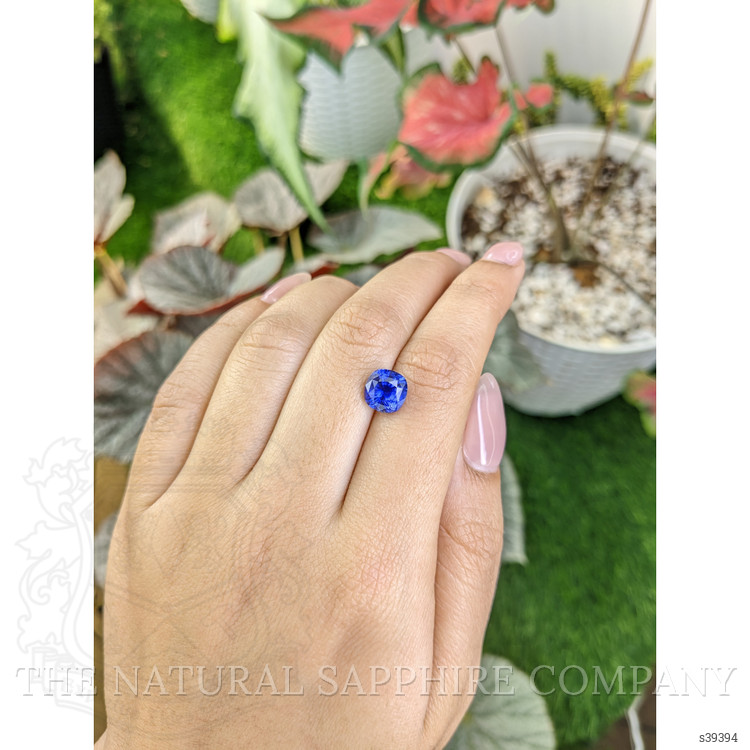 3.11 Ct. Blue Sapphire from Ceylon (Sri Lanka)