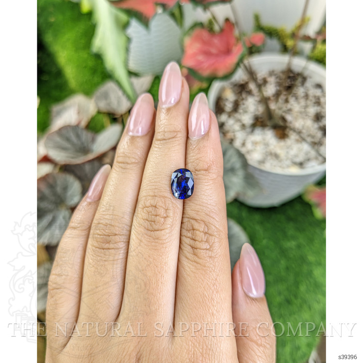 3.61 Ct. Blue Sapphire from Ceylon (Sri Lanka)