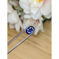 3.61 Ct. Blue Sapphire from Ceylon (Sri Lanka) Life Style