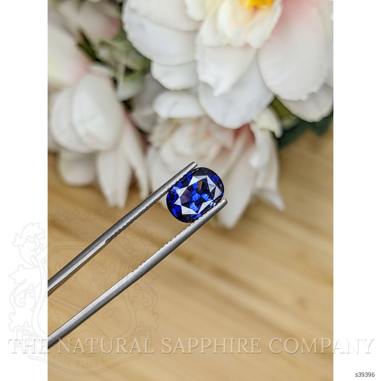 3.61 Ct. Blue Sapphire from Ceylon (Sri Lanka)