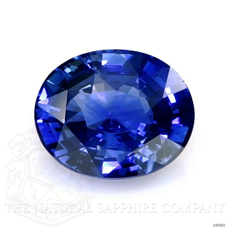3.02 Ct. Blue Sapphire from Ceylon (Sri Lanka)