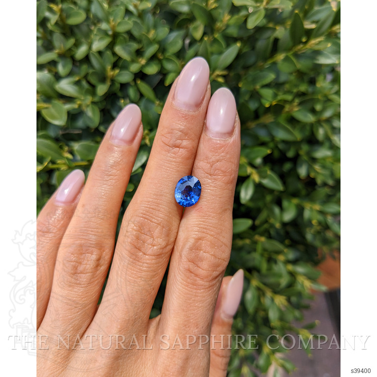 3.02 Ct. Blue Sapphire from Ceylon (Sri Lanka)