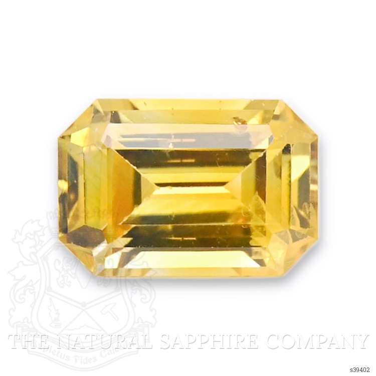 1.28 Ct. Orangish Yellow Sapphire from Ceylon (Sri Lanka)