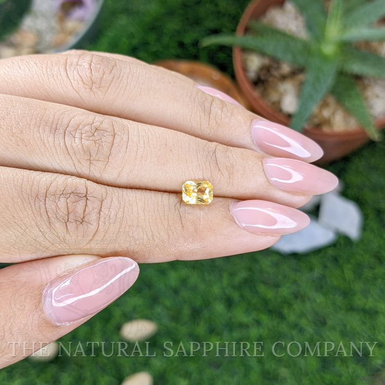 1.12 Ct. Yellow Sapphire from Ceylon (Sri Lanka)
