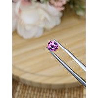 1.07 Ct. Purplish Pink Sapphire from Ceylon (Sri Lanka) Life Style