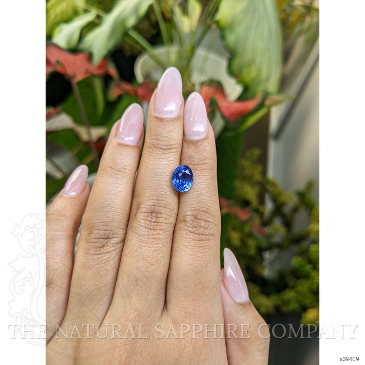 3.60 Ct. Blue Sapphire from Ceylon (Sri Lanka)