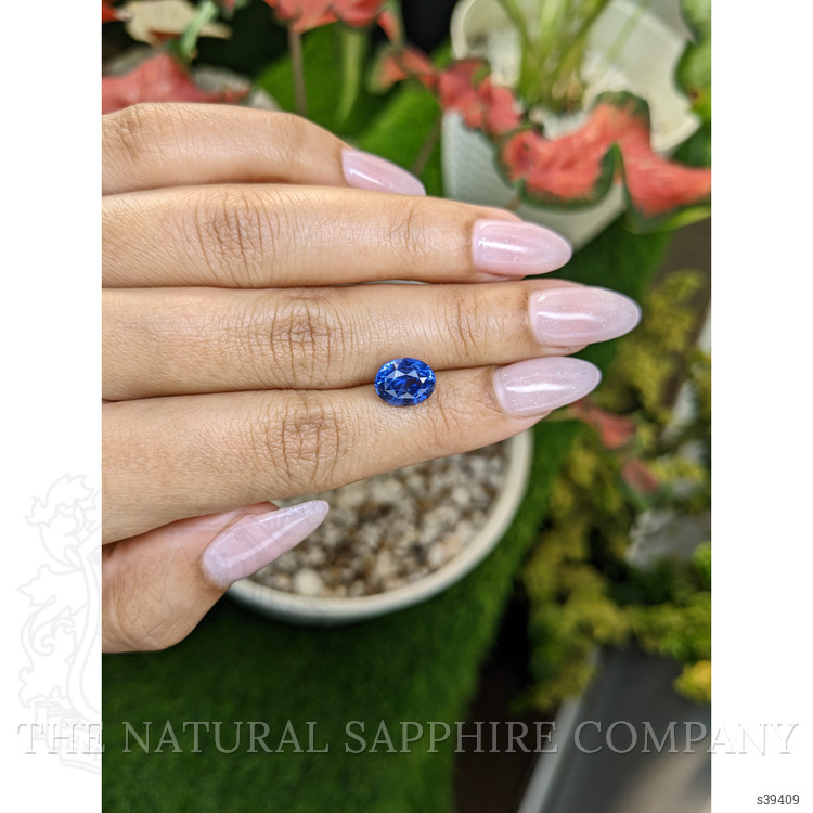 3.60 Ct. Blue Sapphire from Ceylon (Sri Lanka)