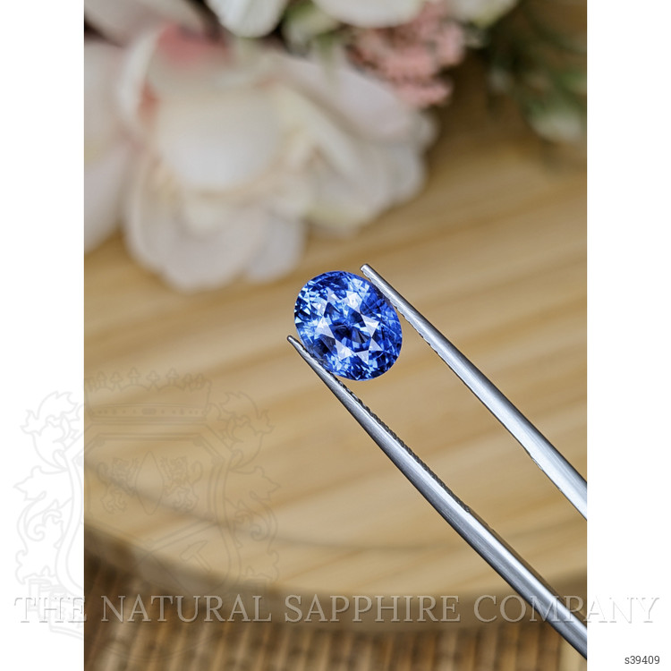 3.60 Ct. Blue Sapphire from Ceylon (Sri Lanka)