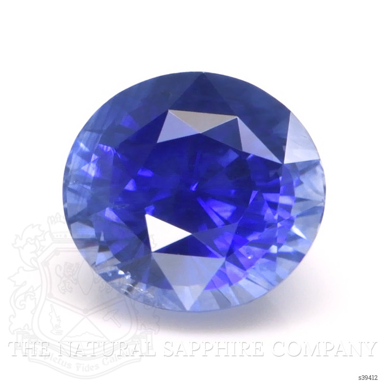2.14 Ct. Blue Sapphire from Ceylon (Sri Lanka)