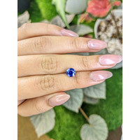 2.14 Ct. Blue Sapphire from Ceylon (Sri Lanka) Life Style