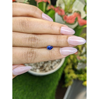 0.78 Ct. Blue Sapphire from Ceylon (Sri Lanka) Life Style