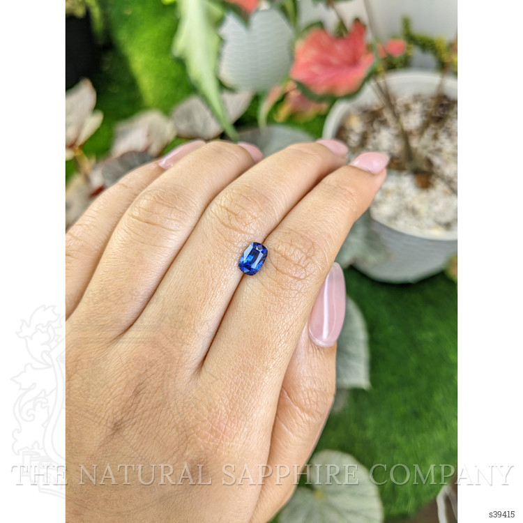 1.16 Ct. Blue Sapphire from Ceylon (Sri Lanka)
