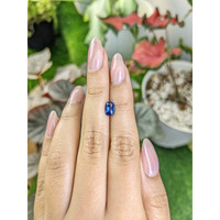 1.16 Ct. Blue Sapphire from Ceylon (Sri Lanka) Life Style
