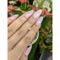 0.54 Ct. Peach Sapphire from Ceylon (Sri Lanka) Life Style