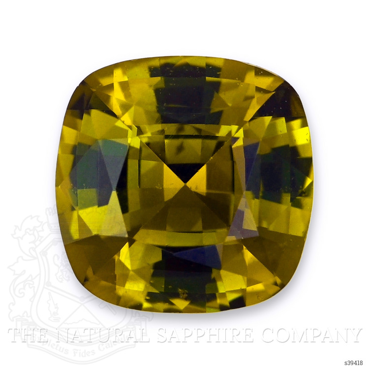 1.59 Ct. Yellowish Brown Sapphire from Ceylon (Sri Lanka)