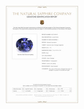1.76 Ct. Color Change Sapphire from Ceylon (Sri Lanka) Scan Report
